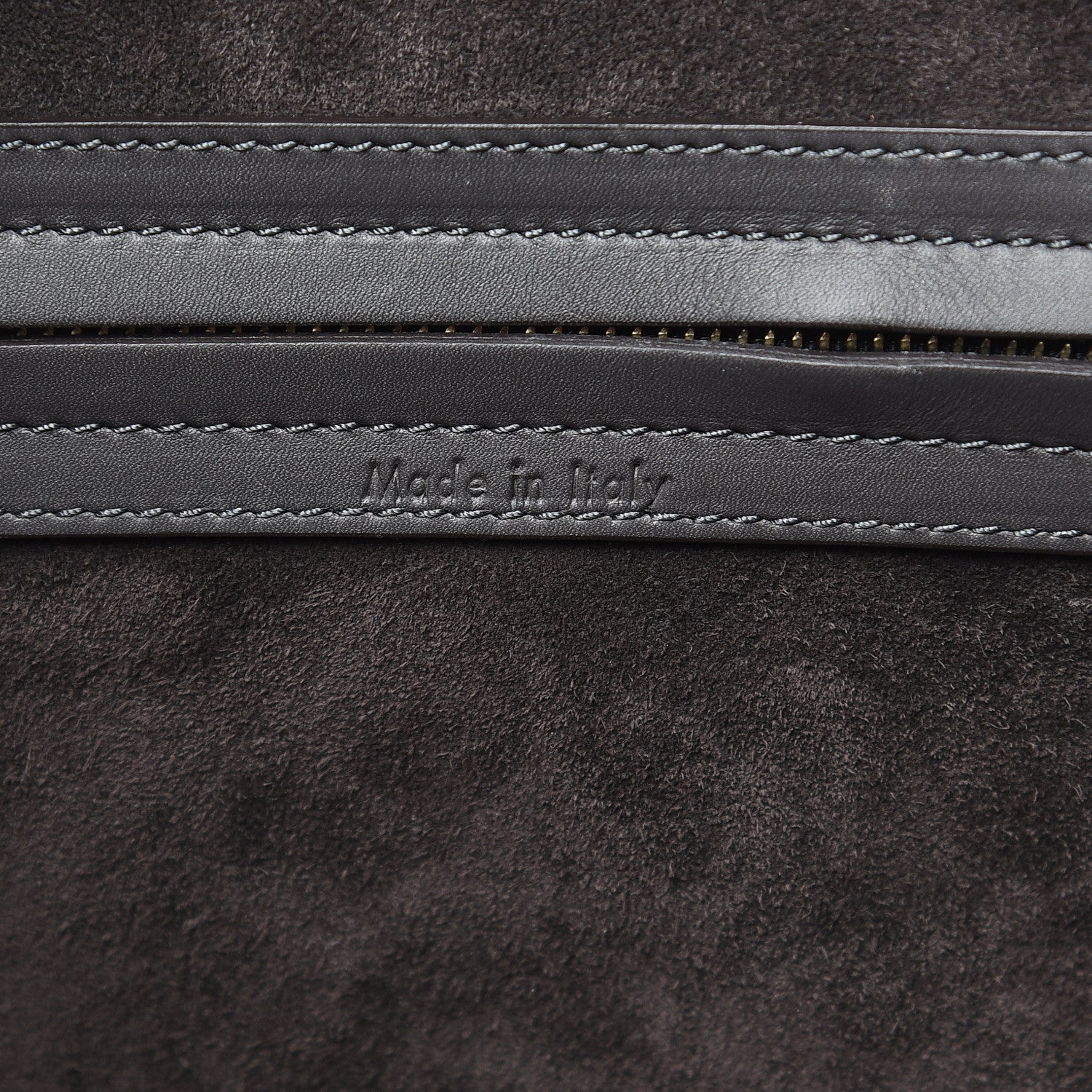 Celine Smooth Calfskin Medium Phantom Luggage Grey 7 of 10