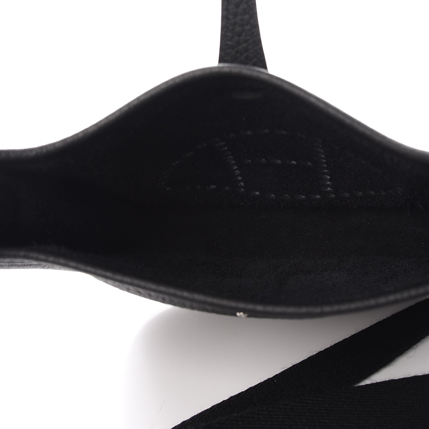 Hermes Taurillon Clemence Evelyne TPM Black 5 of 8
