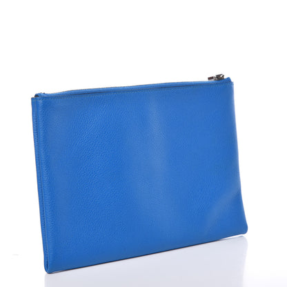 Hermes Evercolor Atout Pouch Bleu Hydra Malachite 3 of 8