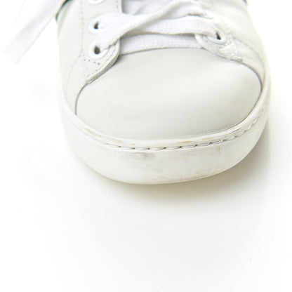 Gucci Calfskin Web Pearl Studded Womens Ace Sneakers 34 White 11 of 16