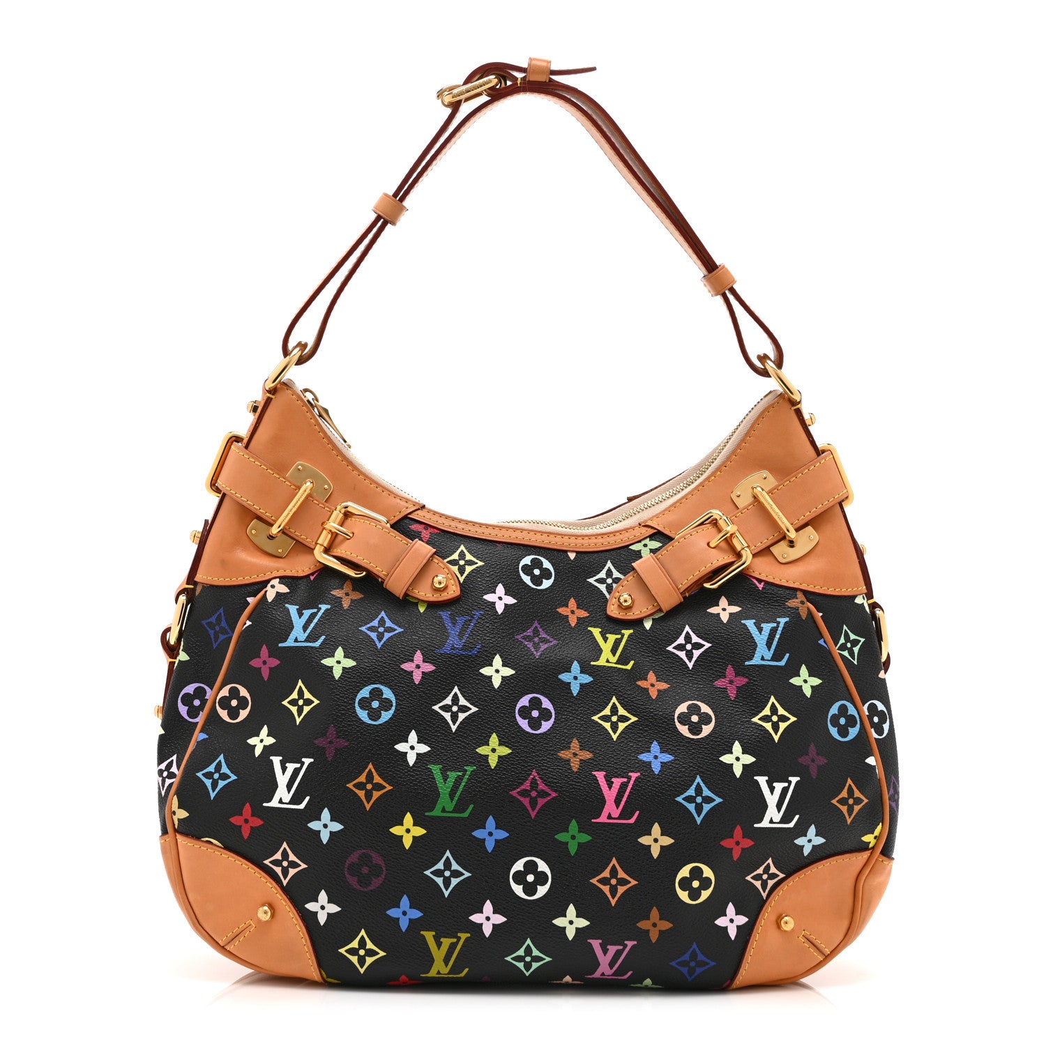 Louis Vuitton Monogram Multicolor Greta Black 1 of 10