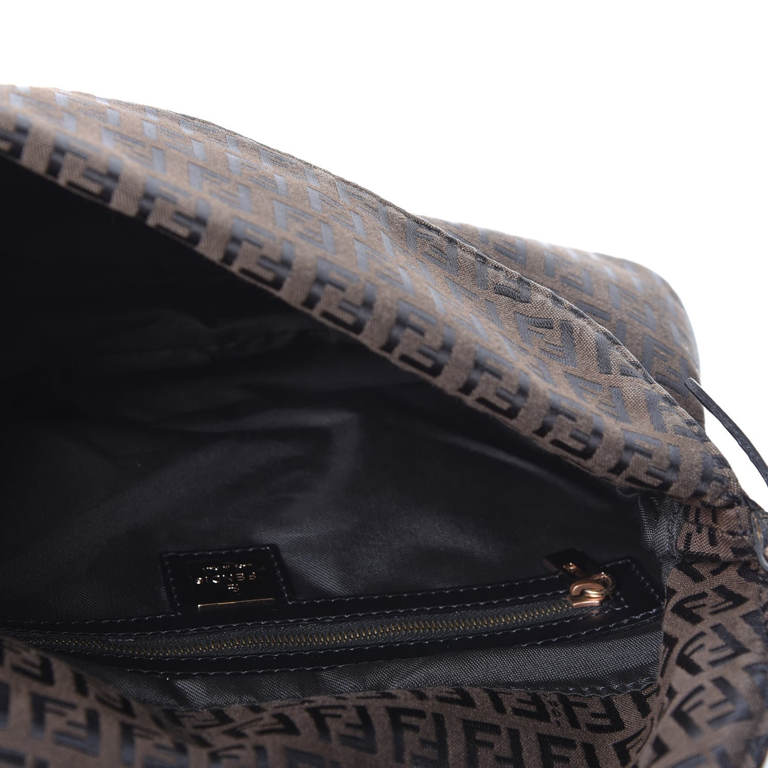 Fendi Zucchino Baguette Dark Brown 4 of 8