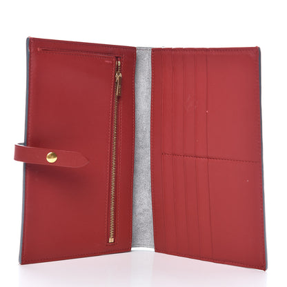 Celine Grained Calfskin Large Multifunction Strap Wallet Storm 5 of 6