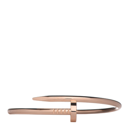 Cartier 18K Pink Gold Juste Un Clou Bracelet 17 1 of 5