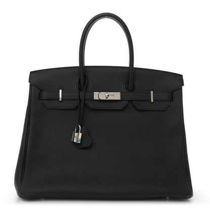 Hermes Togo Birkin 35 Black 1 of 12
