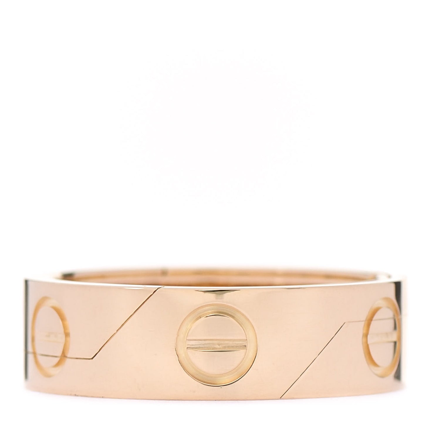 18K Yellow Gold 7mm Astro LOVE Ring 63 10.25
