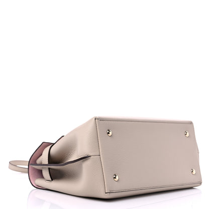 Louis Vuitton Soft Calfskin Lockme Ever MM Greige 4 of 9