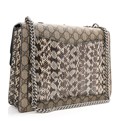 Gucci GG Supreme Monogram Embroidered Medium Dionysus Shoulder Bag Beige 5 of 23