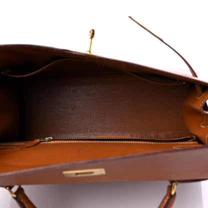 Hermes Courchevel Kelly Sellier 32 Gold 5 of 25