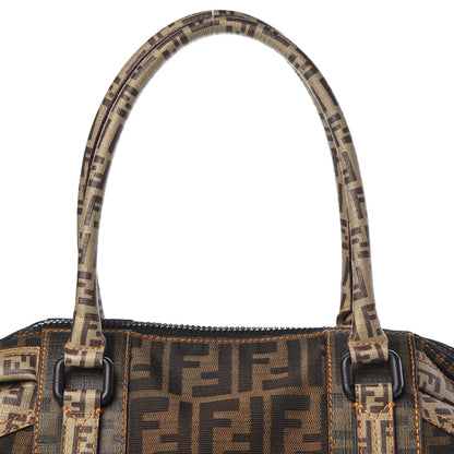 Fendi Zucca Zucchino Spalmati Large B Mix Tote Tobacco 14 of 15