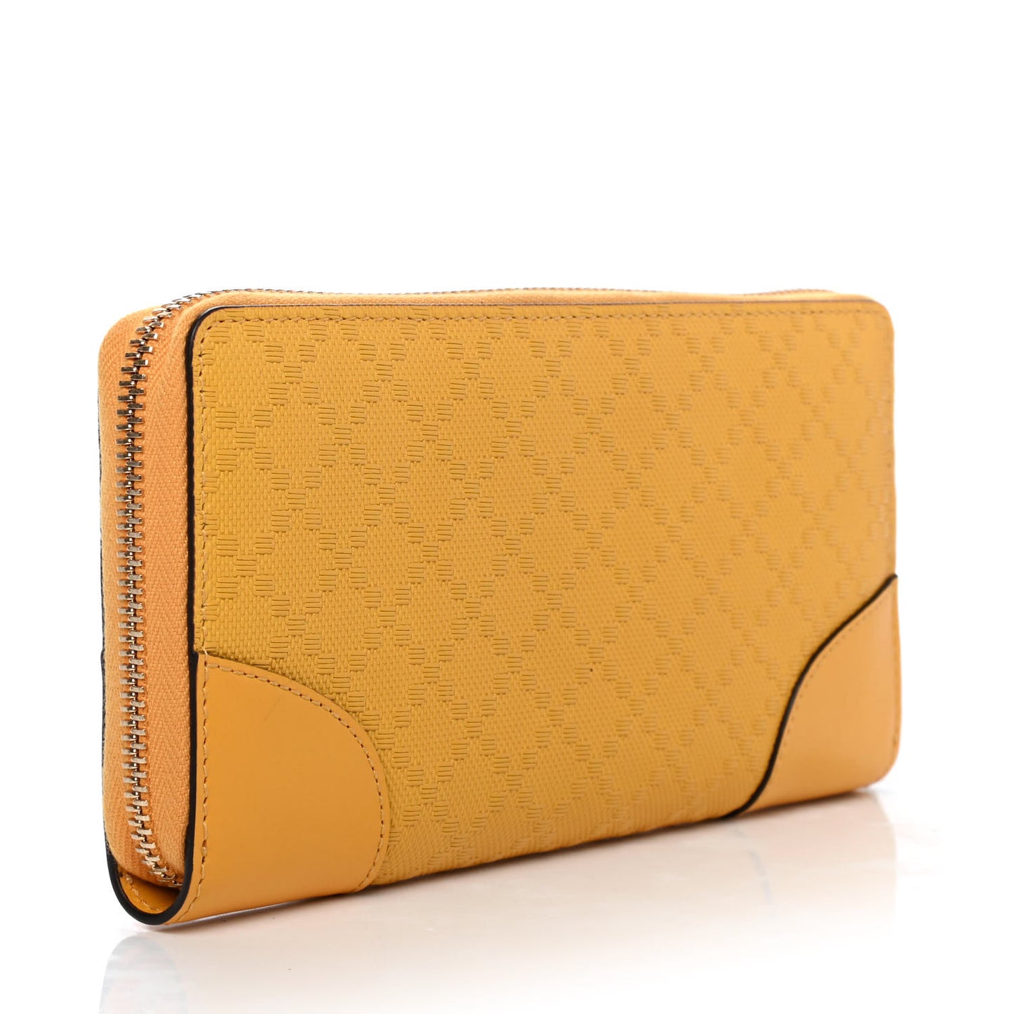 Bright Diamante Zip Around Wallet Bumblebee