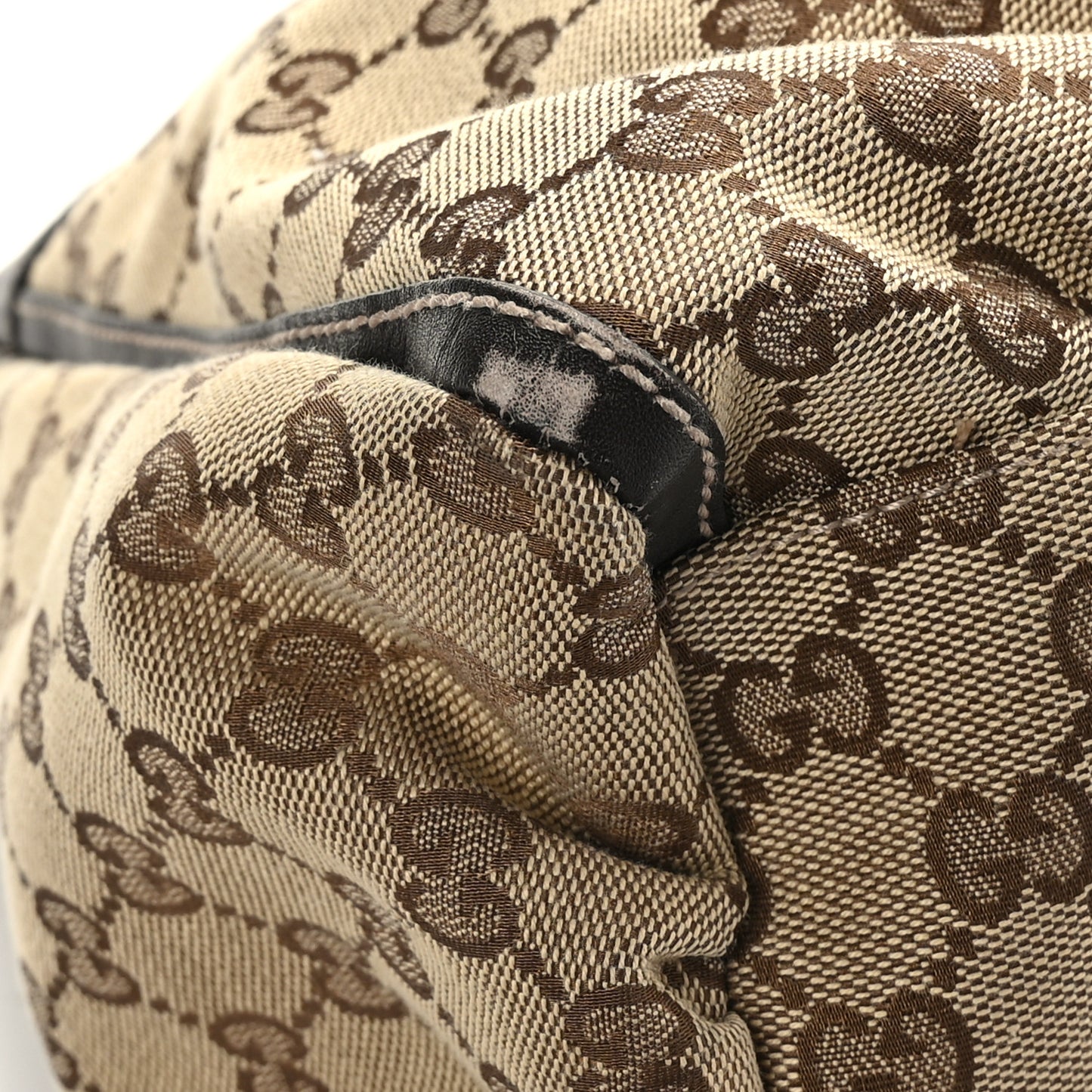 Monogram Large D Gold Hobo Dark Brown