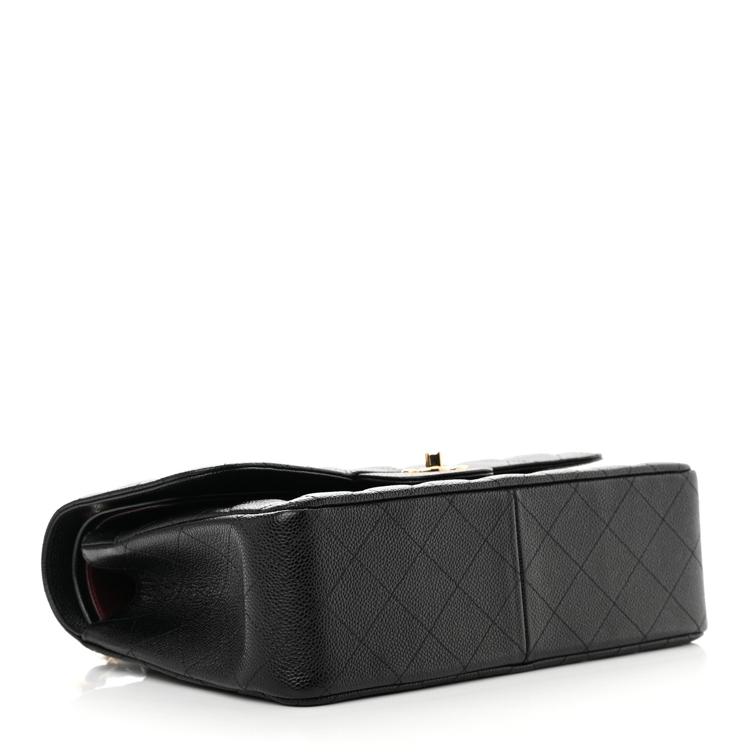 Chanel Caviar Quilted Jumbo Double Flap Black 4 of 13