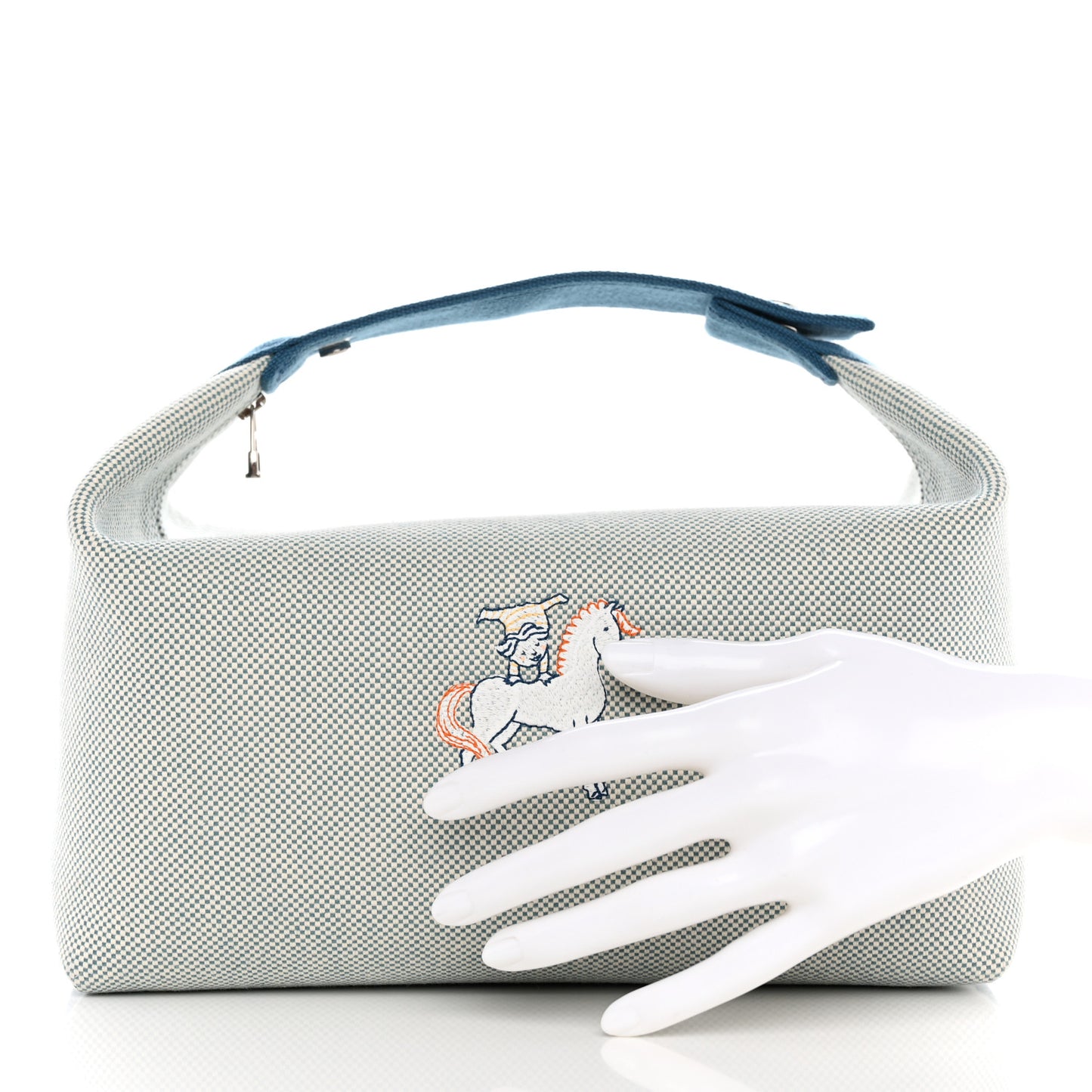 Canvas Large Bride-A-Brac Cabriole Case Bleu Nattier