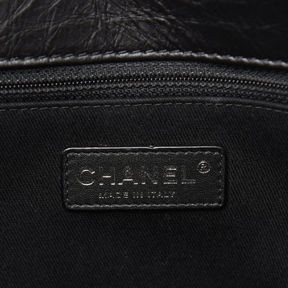 Chanel Aged Calfskin Reissue 2.55 Tote Black 6 of 9