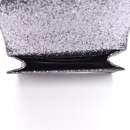 Saint Laurent Glitter Classic Kate Monogram Clutch Sunset Grey 7 of 9