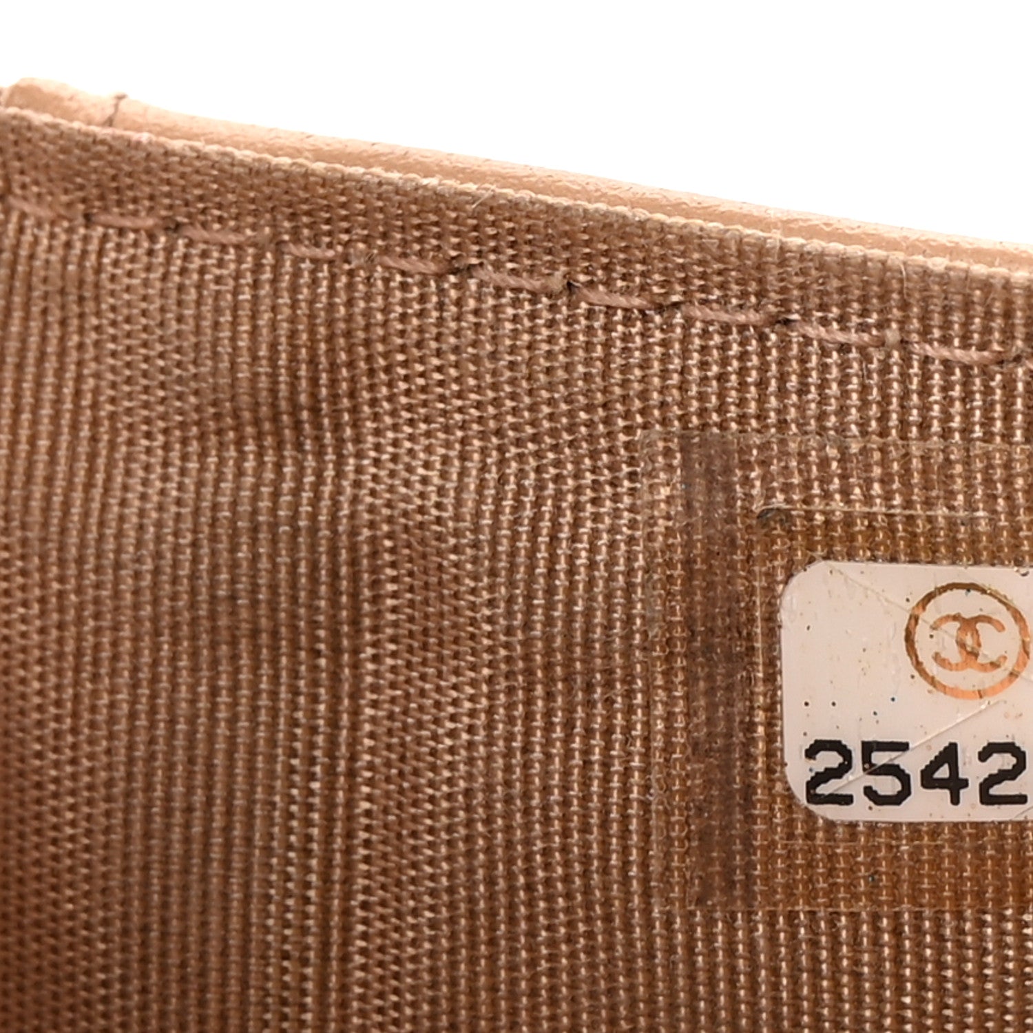 Chanel Caviar Quilted Small Boy Flap Wallet Beige 8 of 8