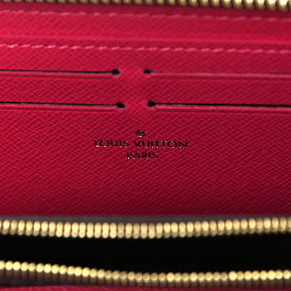Louis Vuitton Monogram Clemence Wallet Fuchsia 6 of 7