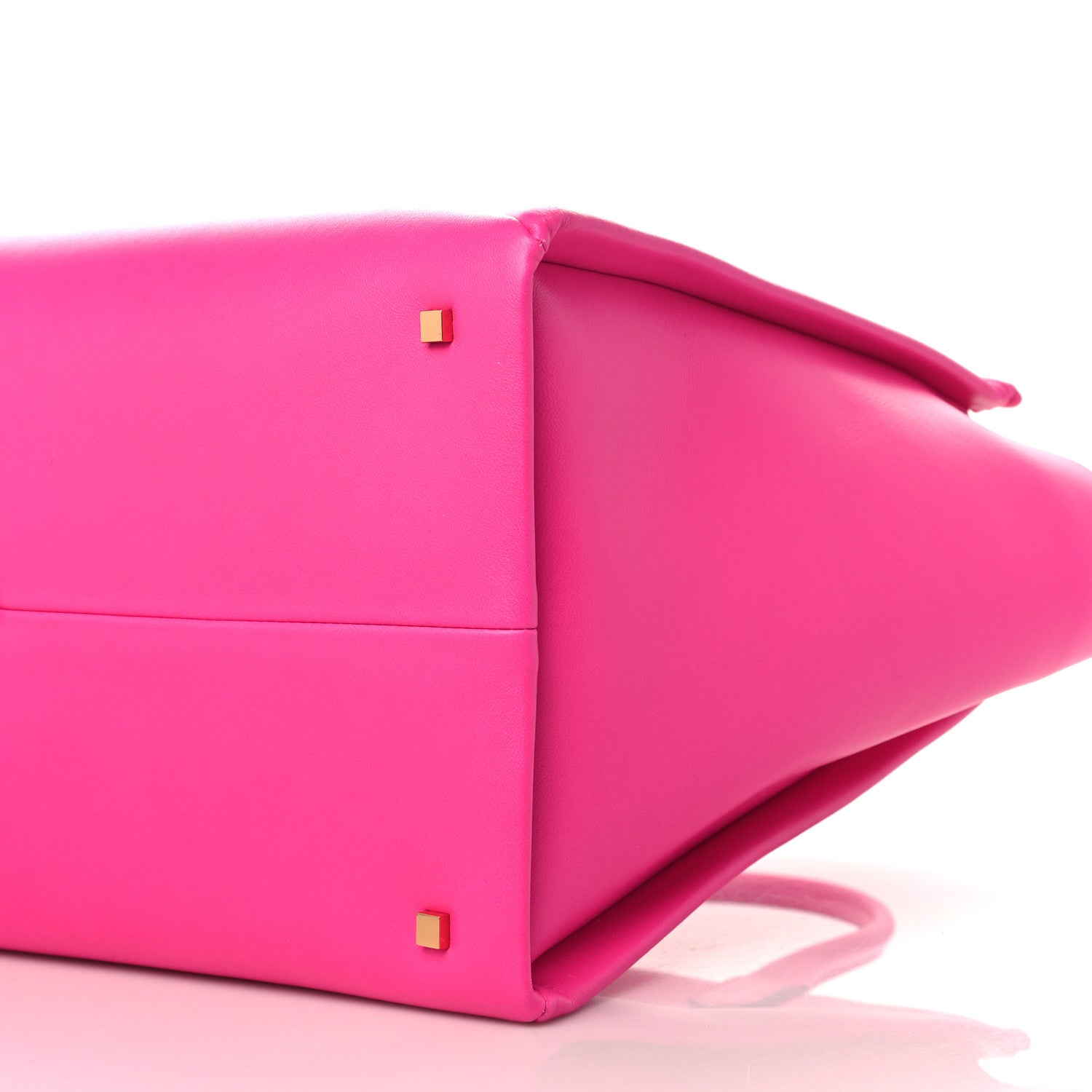 Valentino Garavani Nappa Tonal Monochrome Large One Stud Handbag Pink PP 7 of 7