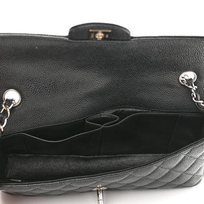 Chanel Caviar Quilted East West Flap Black 5 of 11