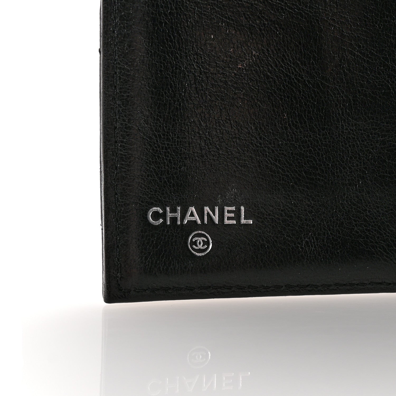 Chanel Aged Calfskin Quilted Large Reissue Gusset Flap Wallet Black 6 of 8