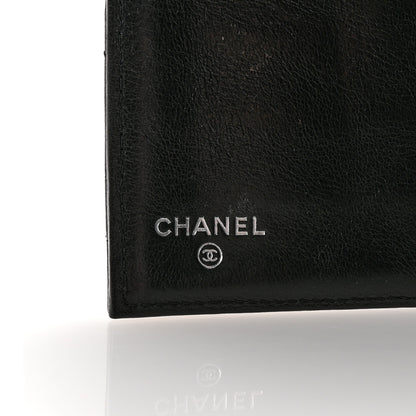 Chanel Aged Calfskin Quilted Large Reissue Gusset Flap Wallet Black 6 of 8