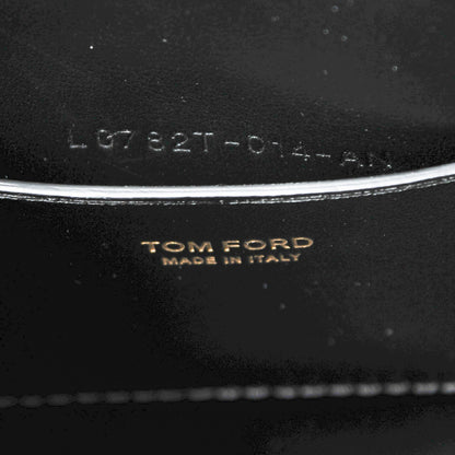 Tom Ford Suede Medium Double Tassel Bucket Bag Dark Brown 7 of 8