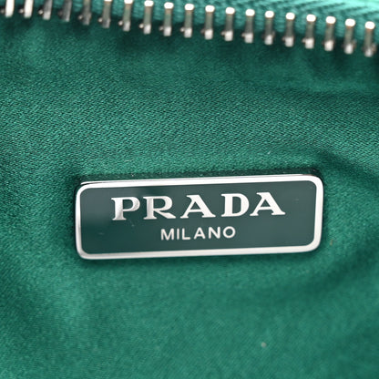 Prada Satin Crystal Re-Edition 2005 Shoulder Bag Mango 6 of 10