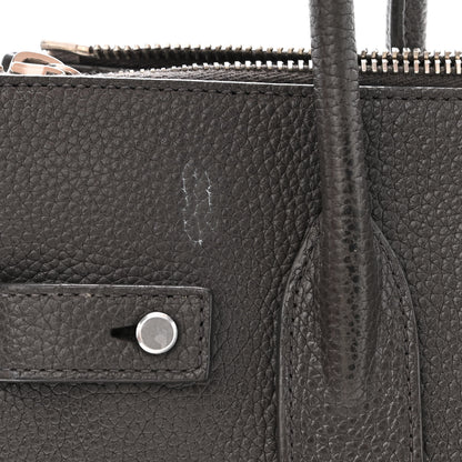 Saint Laurent Grained Calfskin Baby Sac De Jour Souple Asphalt 11 of 19