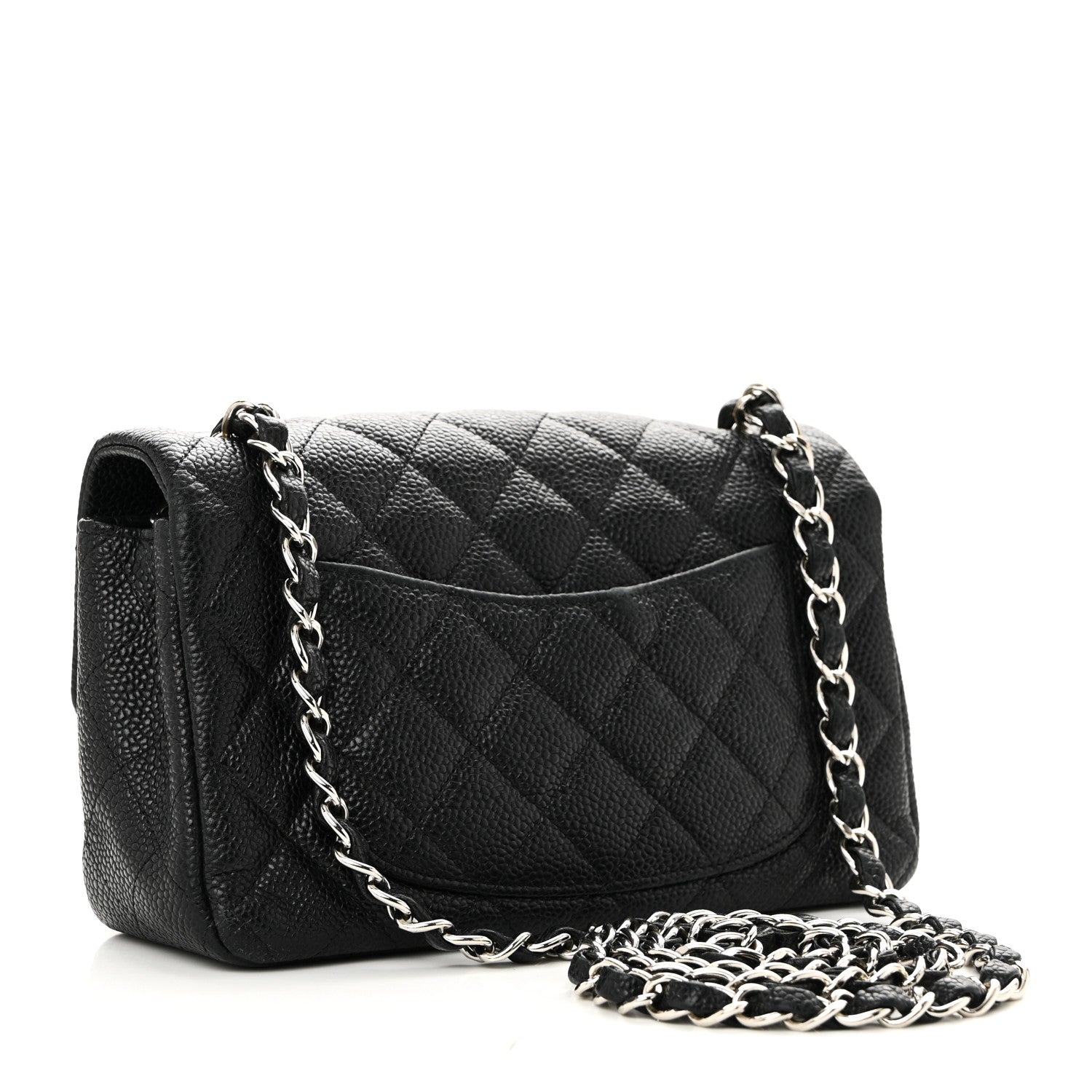 Chanel Caviar Quilted Mini Rectangular Flap Black 3 of 10