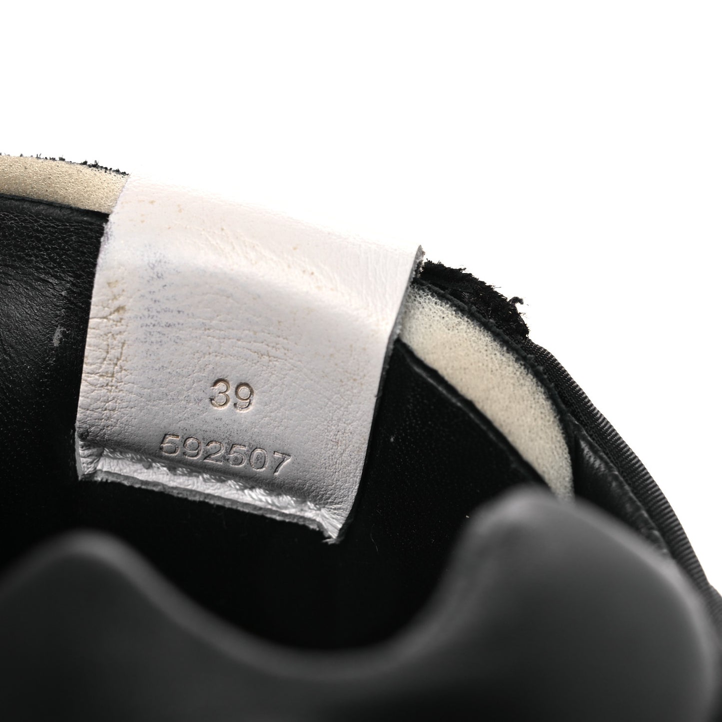 Nylon Suede Ballet Runners 2.0 Sneakers 39 Black White