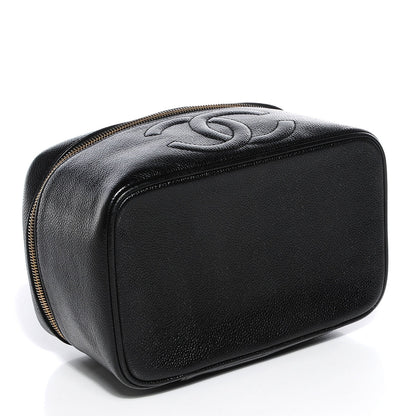 Chanel Caviar Cosmetic Case Black 4 of 9