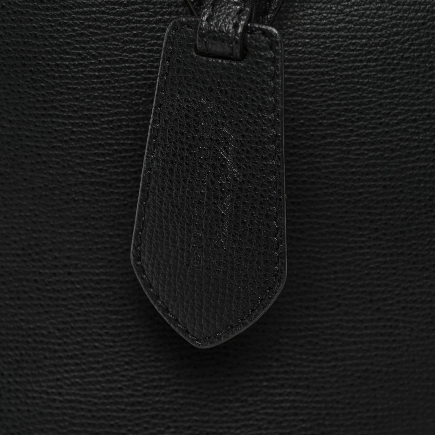 Burberry Grainy Calfskin Haymarket Check Small Reversible Tote Black 10 of 10