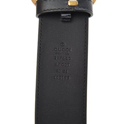 Gucci Calfskin Double G 40mm Belt 90 36 Black 3 of 5