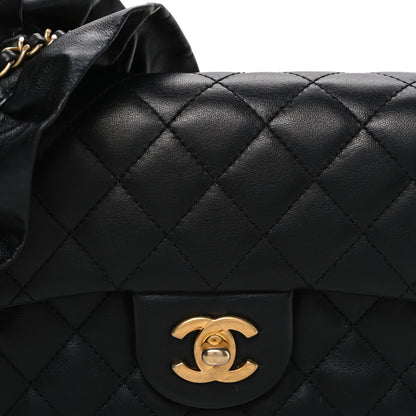 Chanel Lambskin Quilted Mini Romance Rectangular Flap Black 8 of 10