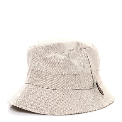 Hermes Cotton Bucket Hat 57 Ecru 1 of 8