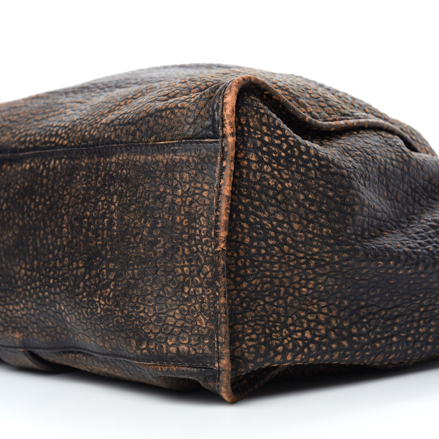 Gucci Buffalo Large Soft Stirrup Shoulder Bag Brown 7 of 10