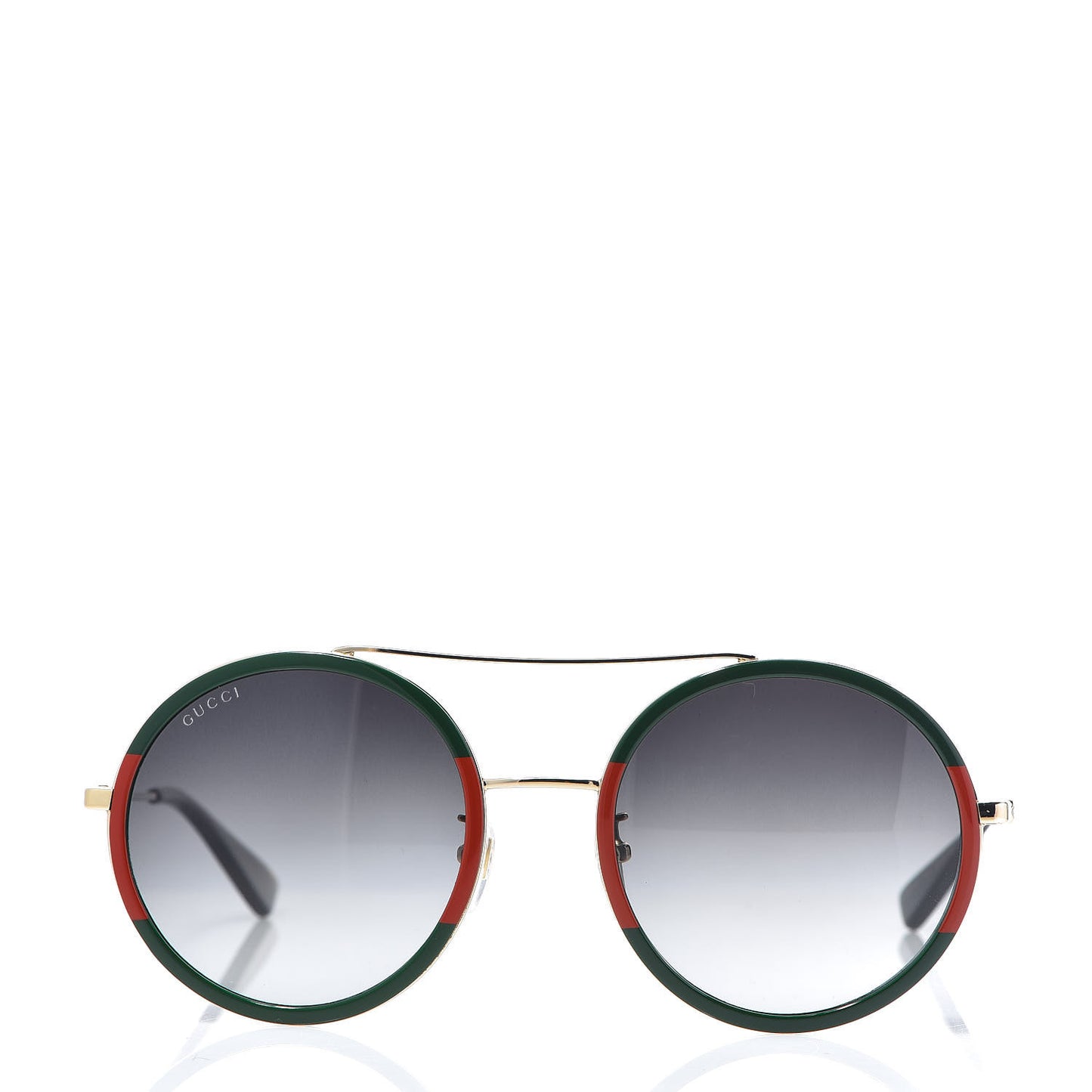Round Frame Sunglasses GG0061S Blue Red