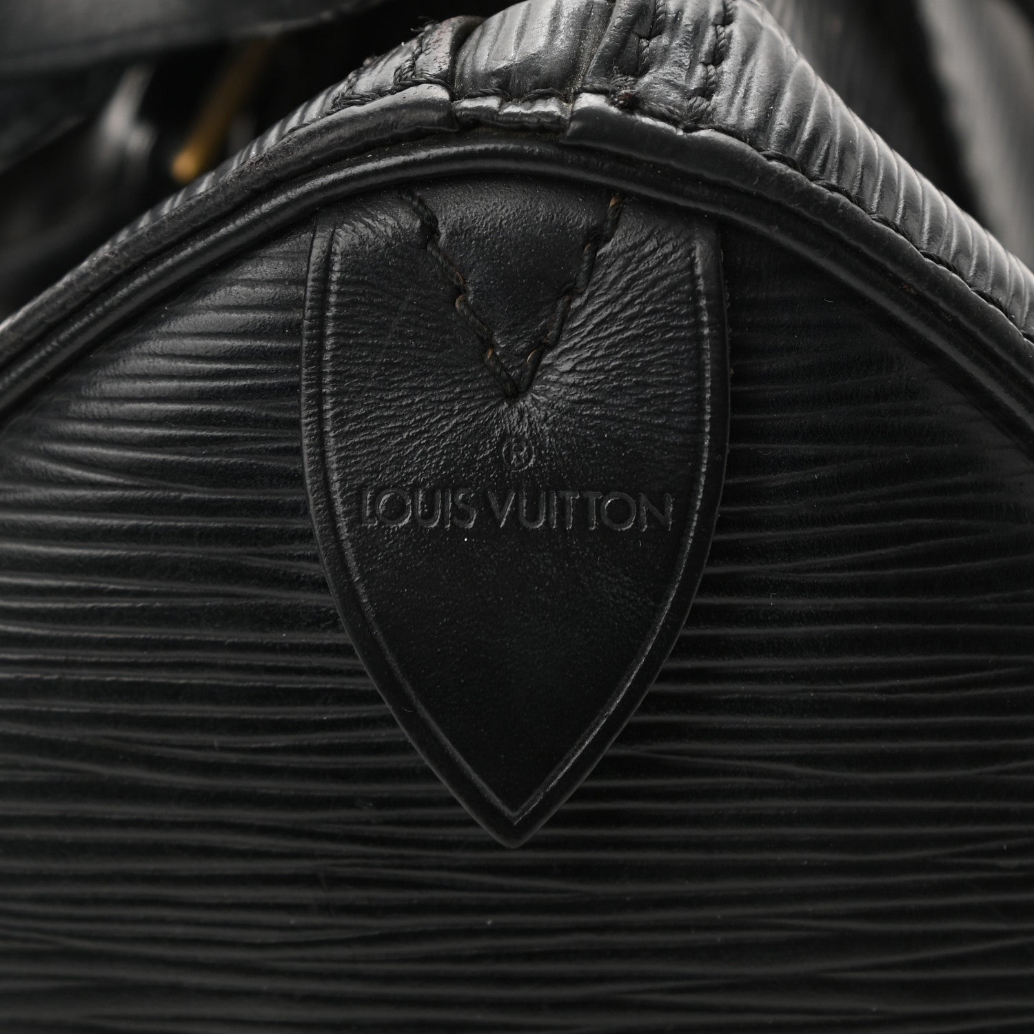 Louis Vuitton Epi Speedy 25 Black 6 of 11