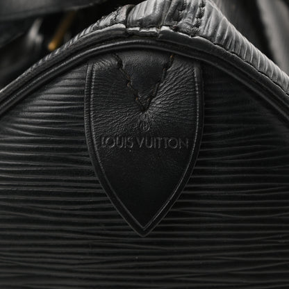Louis Vuitton Epi Speedy 25 Black 6 of 11