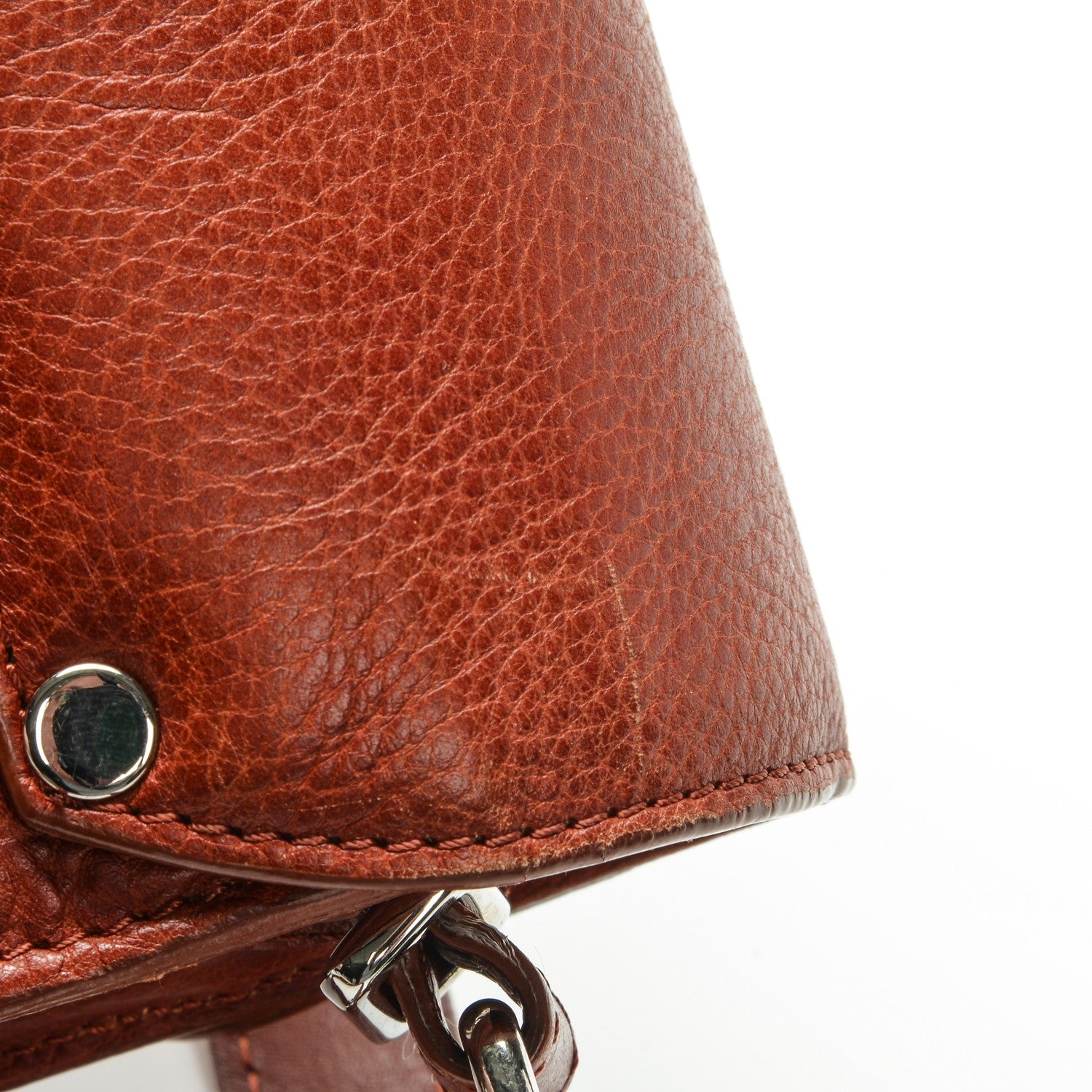 Proenza Schouler Calfskin Mini PS11 Classic Shoulder Bag Saddle 10 of 15