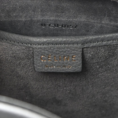 Celine Baby Drummed Calfskin Nano Luggage Kohl 6 of 15