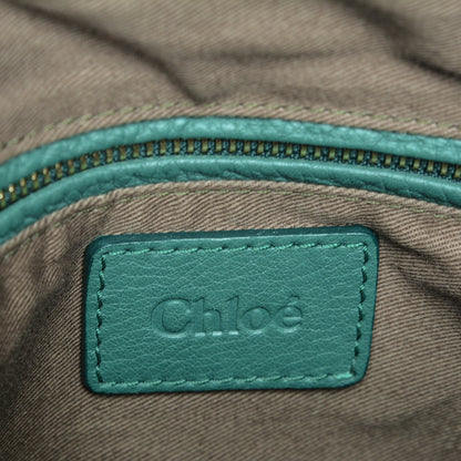 Chloe Calfskin Medium Marcie Satchel Emerald 7 of 8