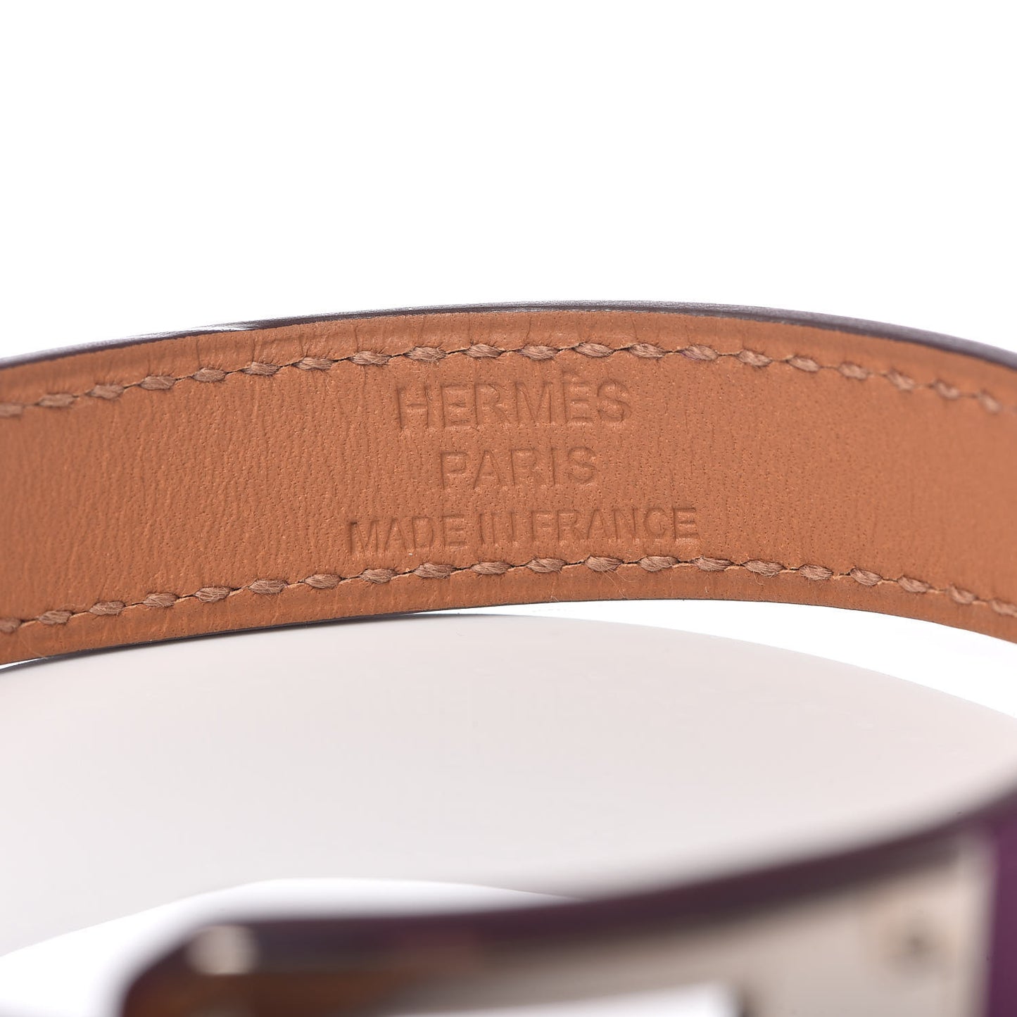 Swift Kelly Double Tour Bracelet M Cyclamen