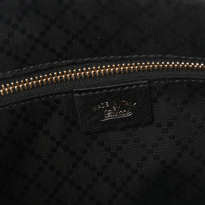Gucci Calfskin Web Large Borsetto Boston Black 6 of 10