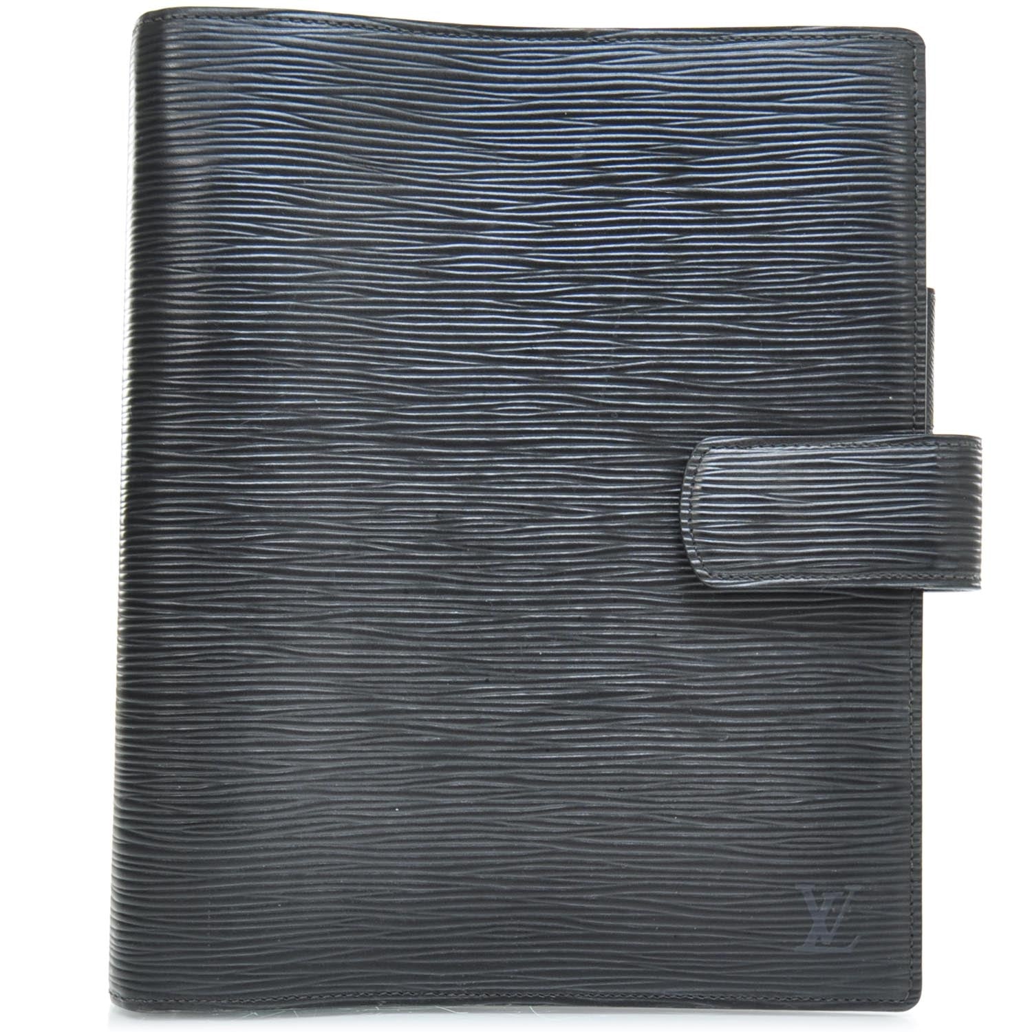Louis Vuitton Epi Large Ring Agenda Cover Black 1 of 6