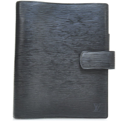 Louis Vuitton Epi Large Ring Agenda Cover Black 1 of 6