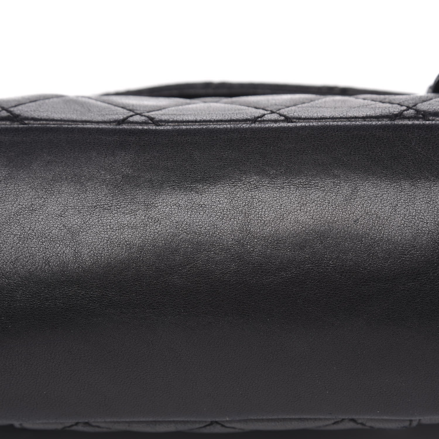 Chanel Lambskin Quilted Small Messenger Bag Black 10 of 17