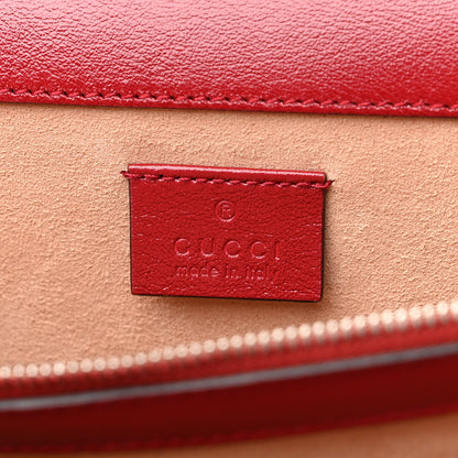 Gucci Tweed GG Monogram Small Dionysus Shoulder Bag Black White Romantic Cherry 6 of 11