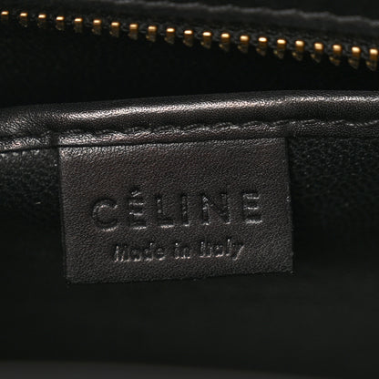 Celine Elephant Calfskin Suede Tri-color Nano Luggage Sand 6 of 13